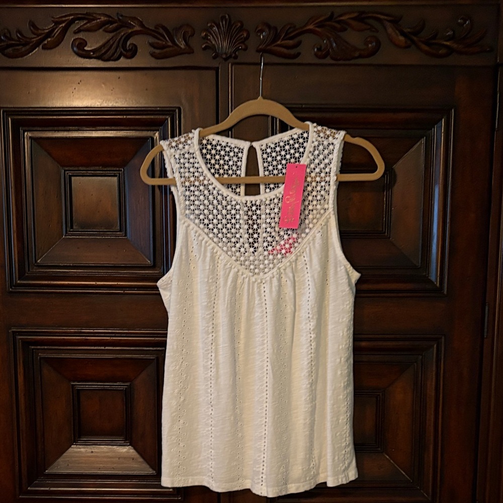 Lilly Pulitzer Aberdeen Top. Size L